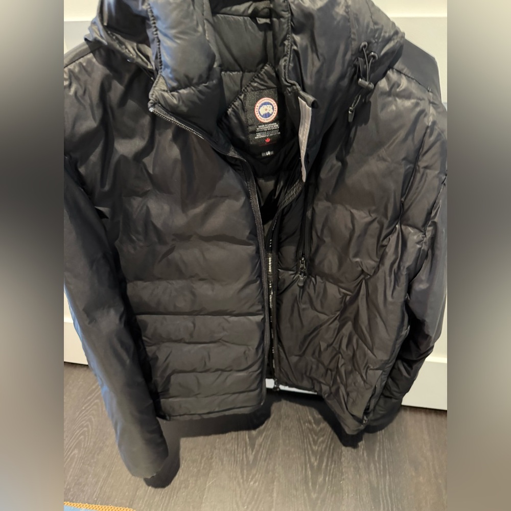 Canada Goose Men's Charcoal Puffer Jacket
